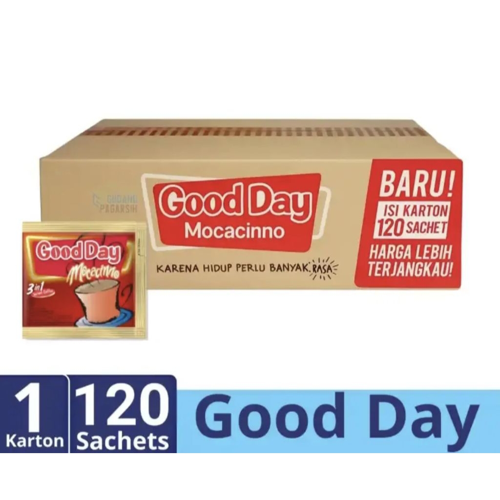 Good Day Kopi Instant 3 in 1 Mocacinno 1 dus