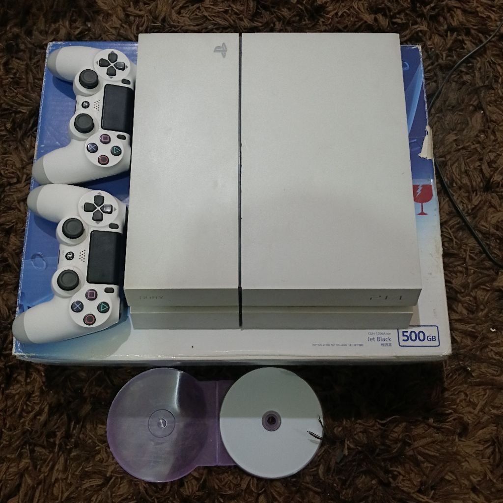PS4 FAT HEN 12.50 BD-JB 500GB SERI 12  [257] PRELOVED / SECOND