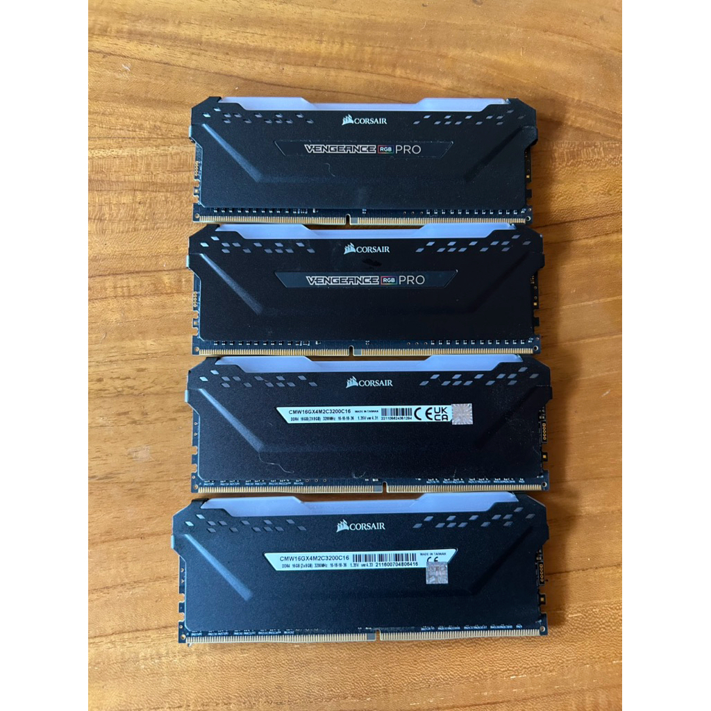 Corsair Vengeance RGB PRO Ram DDR4 32GB (4x8) 3200mhz
