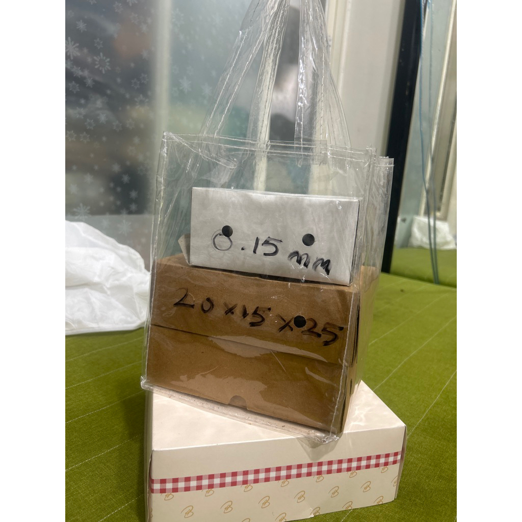 TAS  HAJATAN FULL MIKA 20x15x25 HARGA LUSIN ISI 12 BIJI