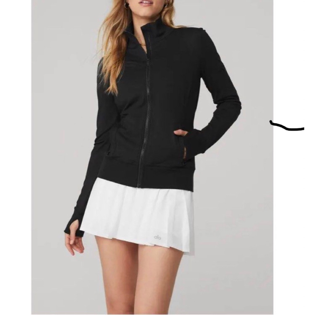 Alo yoga contour jacket black