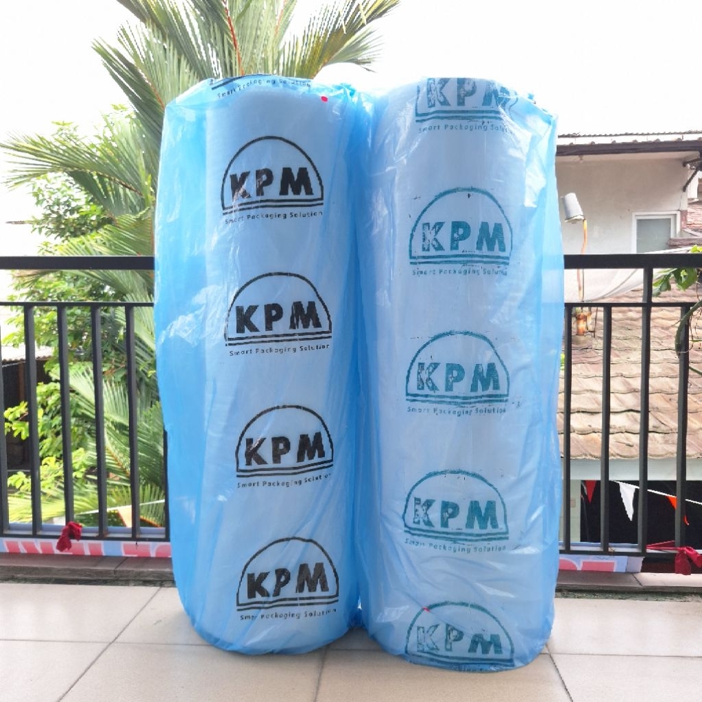EXCLUSIVE Bubble Wrap Roll Core Kingsman Murah Putih Susu 125cm x 50m 2.9kg - Bubble Plastik Packing