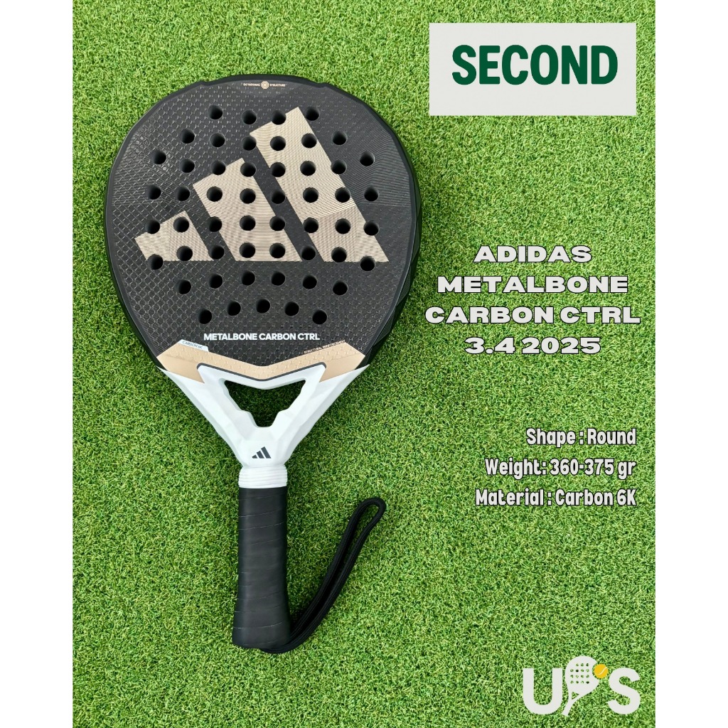 Adidas Metalbone Carbon Ctrl 3.4 2025 Raket Padel Second UR0135