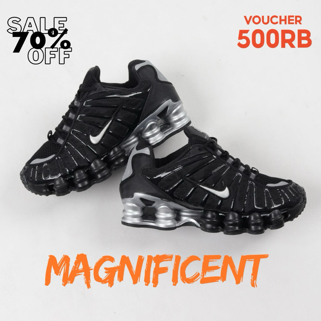 Nike Shox TL Triple Black