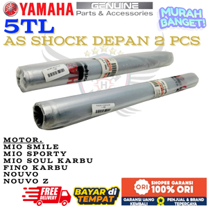 5TL AS SHOCK DEPAN ASLI YAMAHA MIO KARBU,AS SHOCK DEPAN MIO SMILE,AS SHOCK DEPAN MIO SPORTY,AS SHOCK
