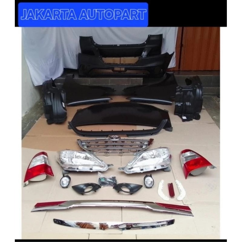 Paket Upgrade Innova Barong 2012-2015 Bagian Depan Super Complete New 100%