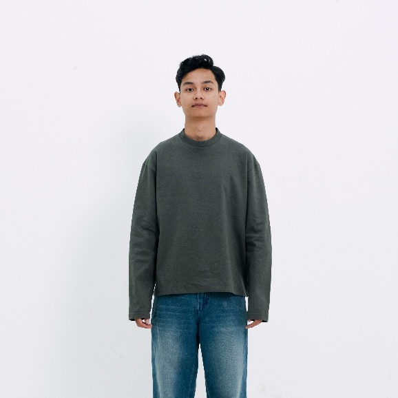 All Around Faded Boxyfit Longsleeve Corral 235 GSM