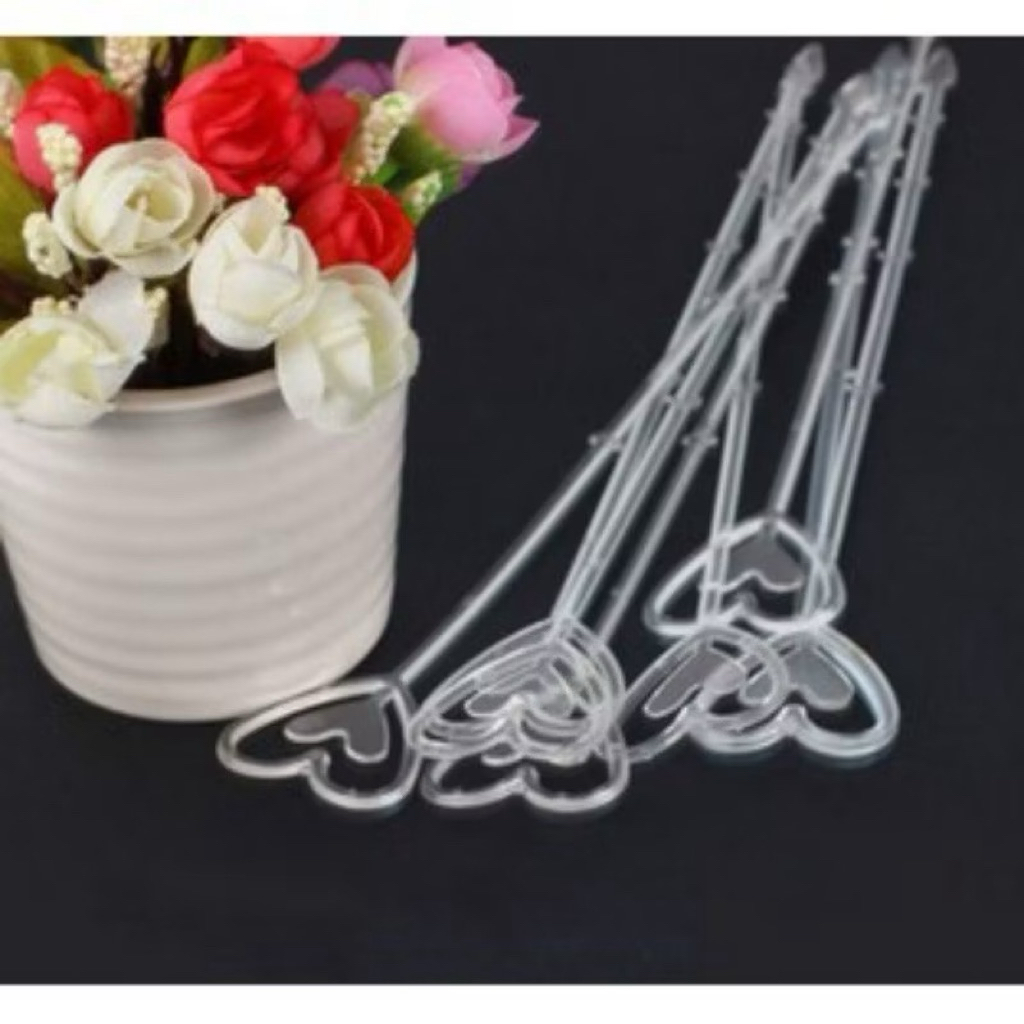 1Pcs Stick Kartu Ucapan Buket Stik Buket Stick Ucapan Buket Stik Kartu Ucapan