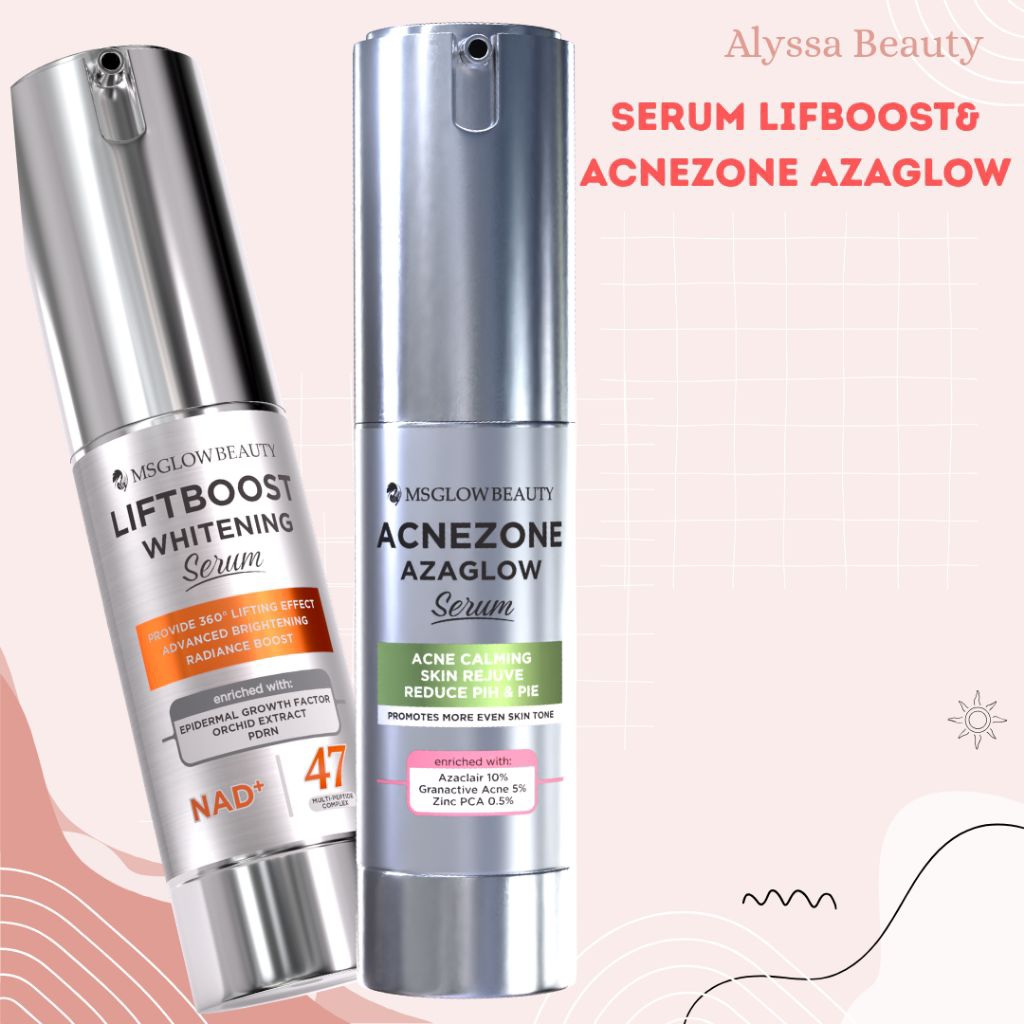 EXP 2027‼️SERUM LIFTBOOST WHITENING /ACNEZONE AZGLOW