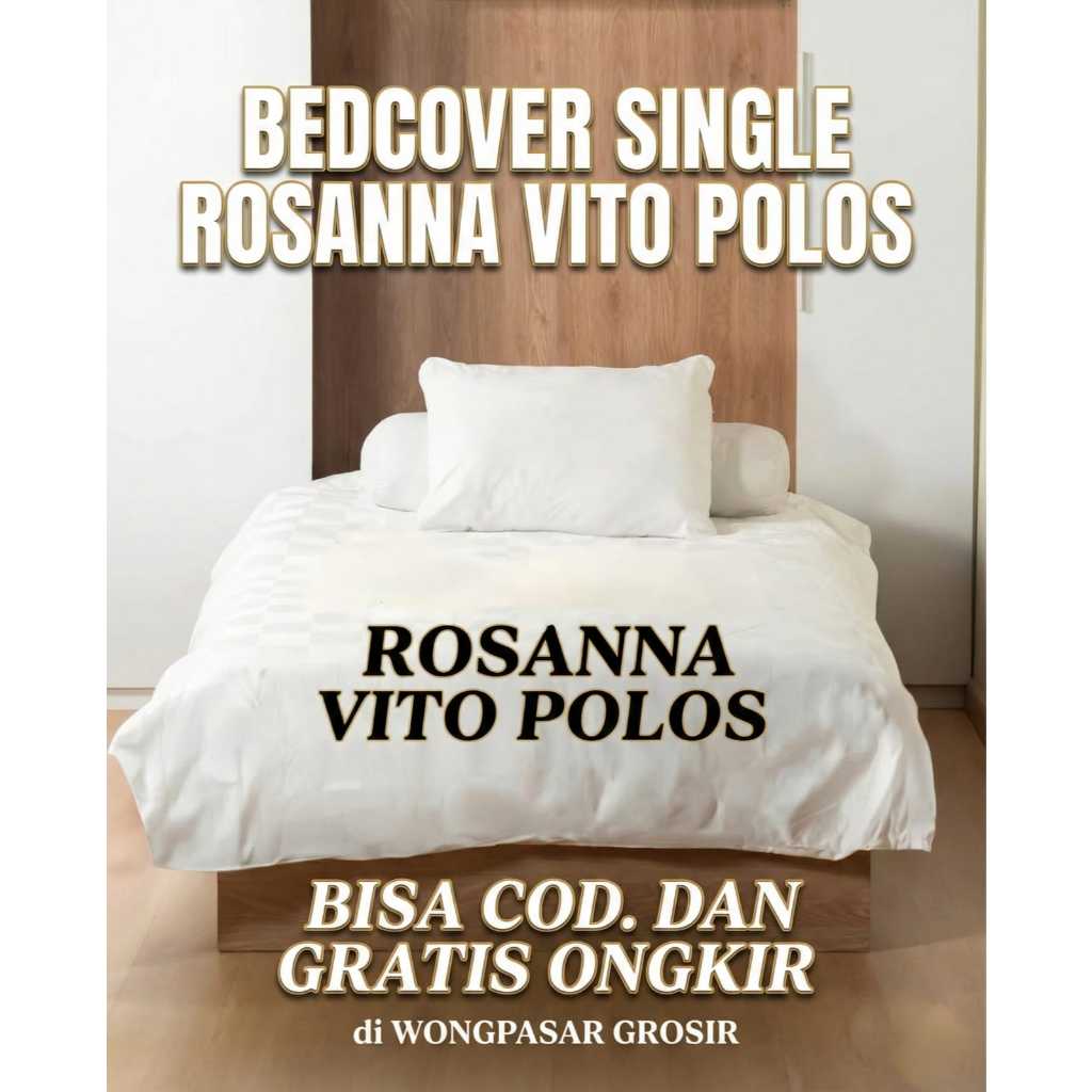 BEDCOVER ROSANNA VITO POLOS 120 X 200
