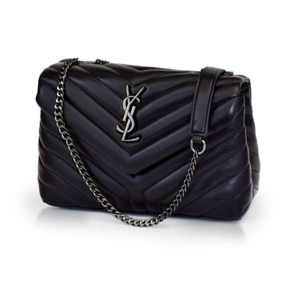 Yves Saint Laurent Flap Bag Black 18800 – (YSL309) Murah Obral
