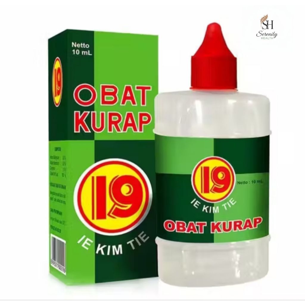 Obat Kurap Cap 19 Cair - Obat Kutu Air Panu Kudis Kurap