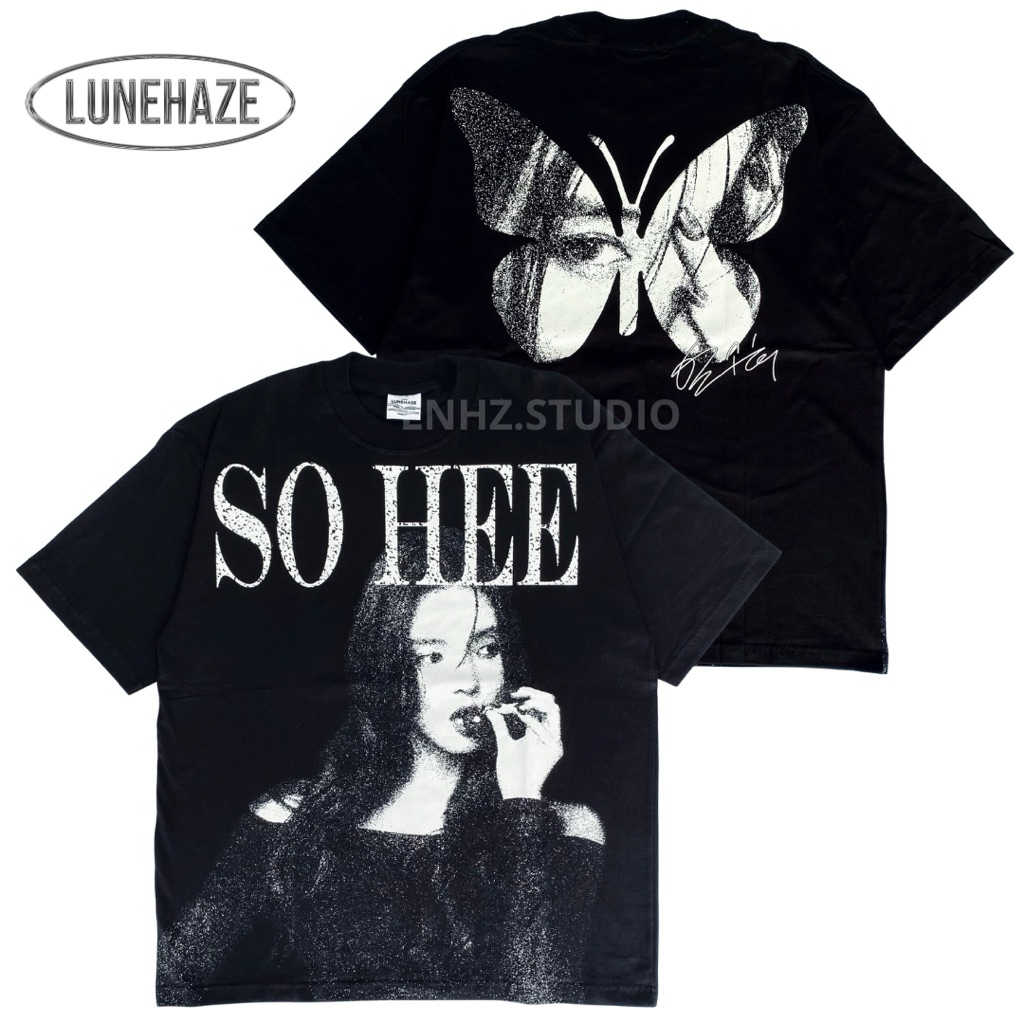 KAOS HAN SO HEE OVERSIZED | LUNEHAZE T-SHIRT HAN SO HEE OVERSIZE