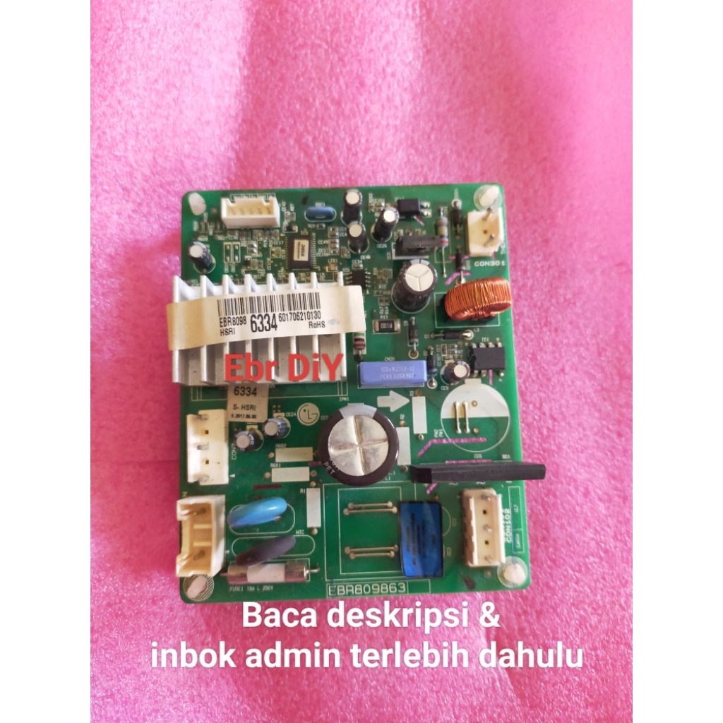 Ebr8098  6334  Ebr8098 6334  Ebr809863  Bmg089nhmv  Modul freezer lg inverter  Modul freezer lg 6 ra