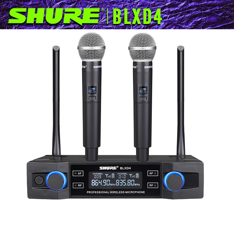 shure original,wireless microphone,BLXD4/BLXD5/BLXD6,mic wireless,mic karaoke,wireless mikrofon,mik 