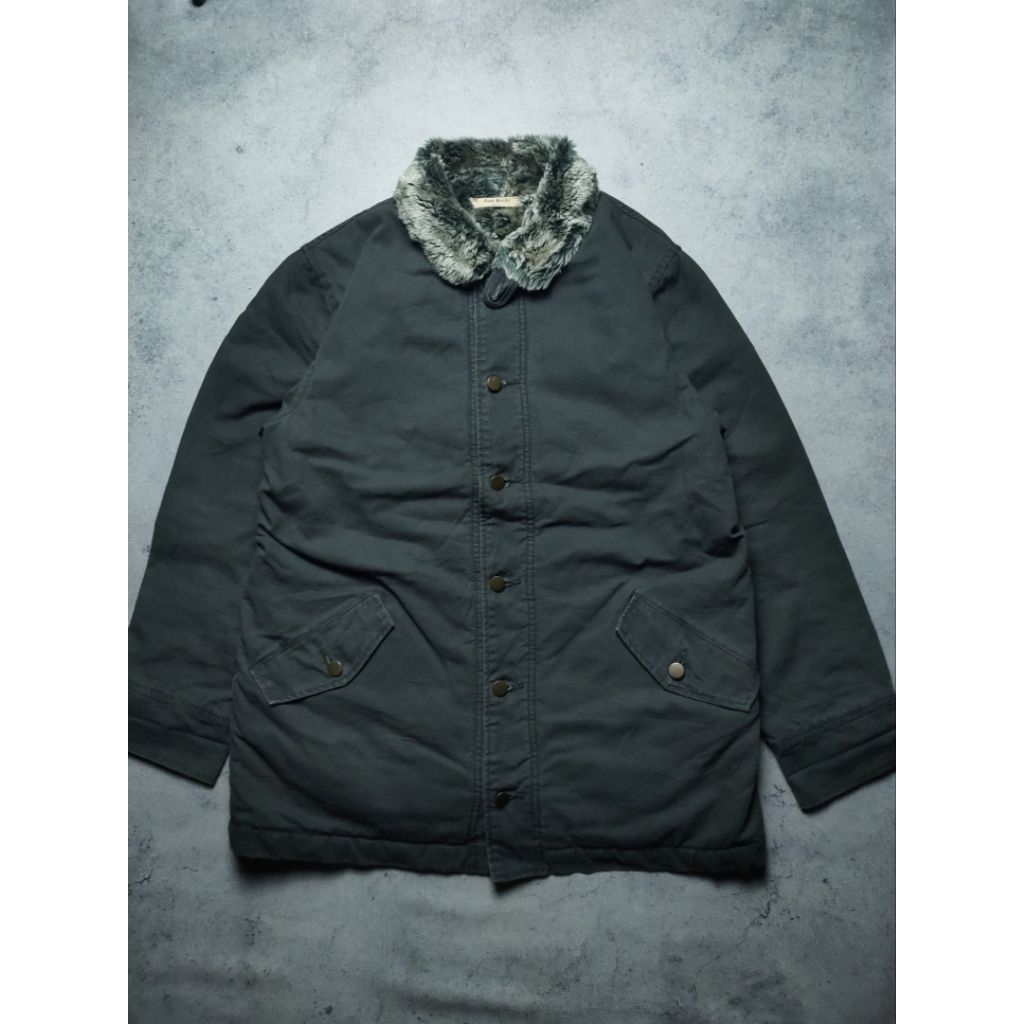 Real Words Vintage N1 Deck Canvas Jacket