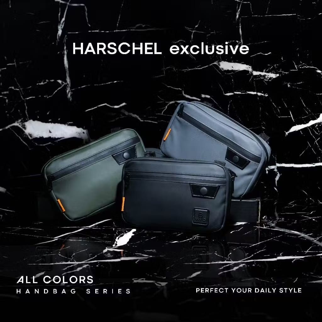 HARSCHEL HANDBAG Tas Pria Premium Exclusive custom Mmo Sport