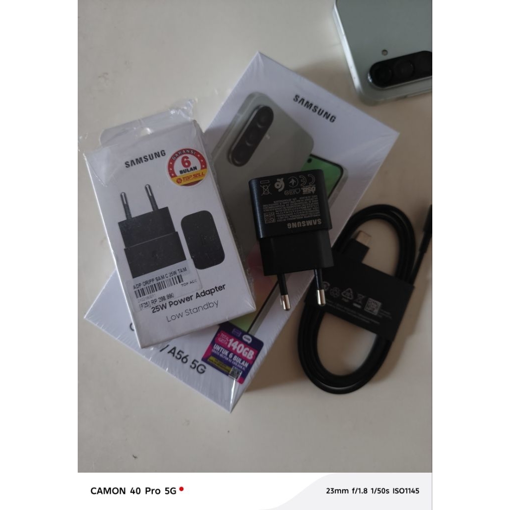 charger original samsung 25 watt