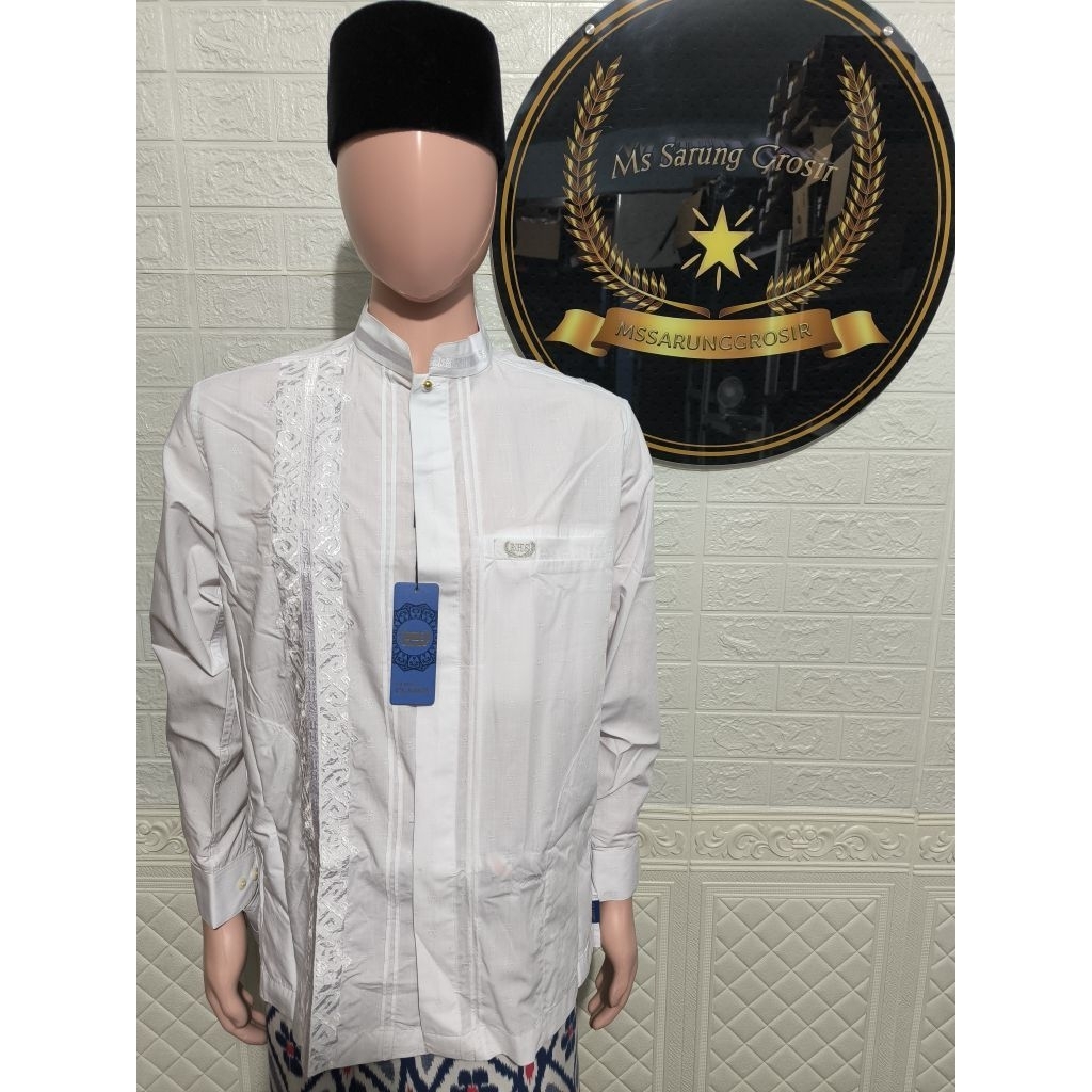 promo tahun baru baju Koko Bamus BHS Signature gold BEHAESTEX MADE IN INDONESIA