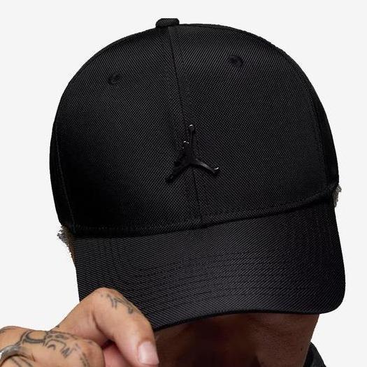 Topi Nike Jordan Rise Cap Metal Jumpman Hitam HM5750-010 100% Original