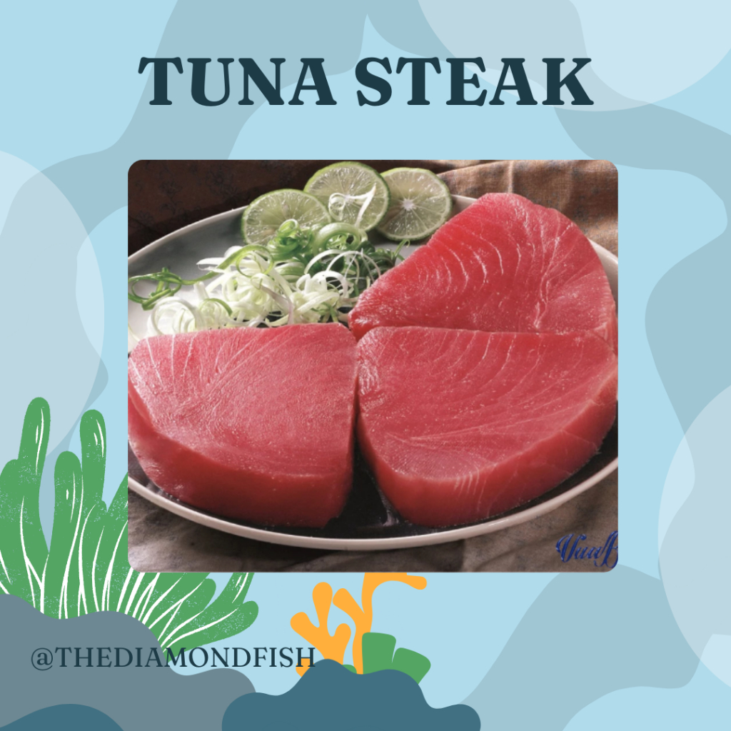 Tuna Fillet Steak LoinTuna Stik Loin Tuna Loin Steak Ikan Tuna Segar Seafood Ikan Laut Ikan Segar Ma