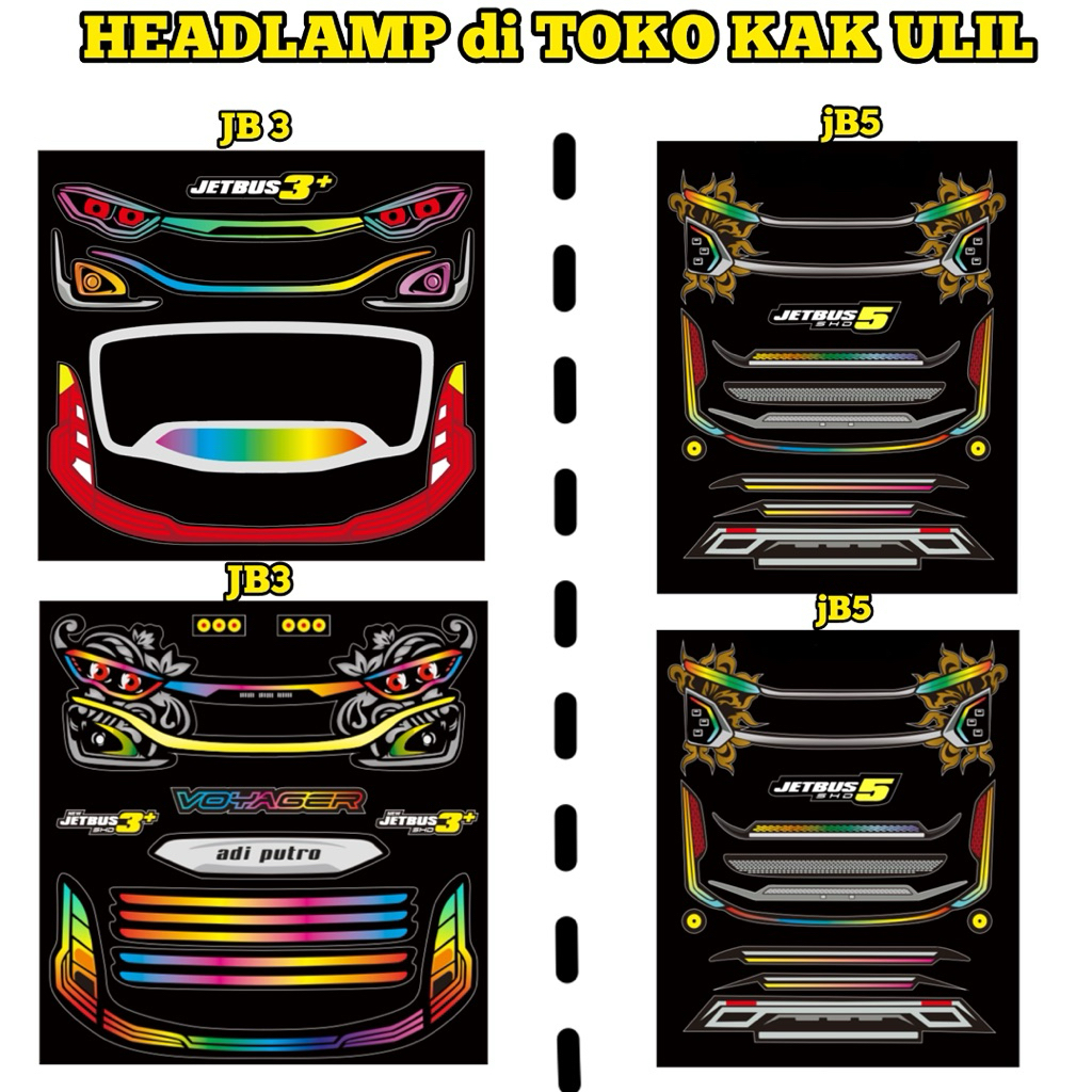 HEAD LAMP JB3 & JB5 - DI TOKO KAK ULIL