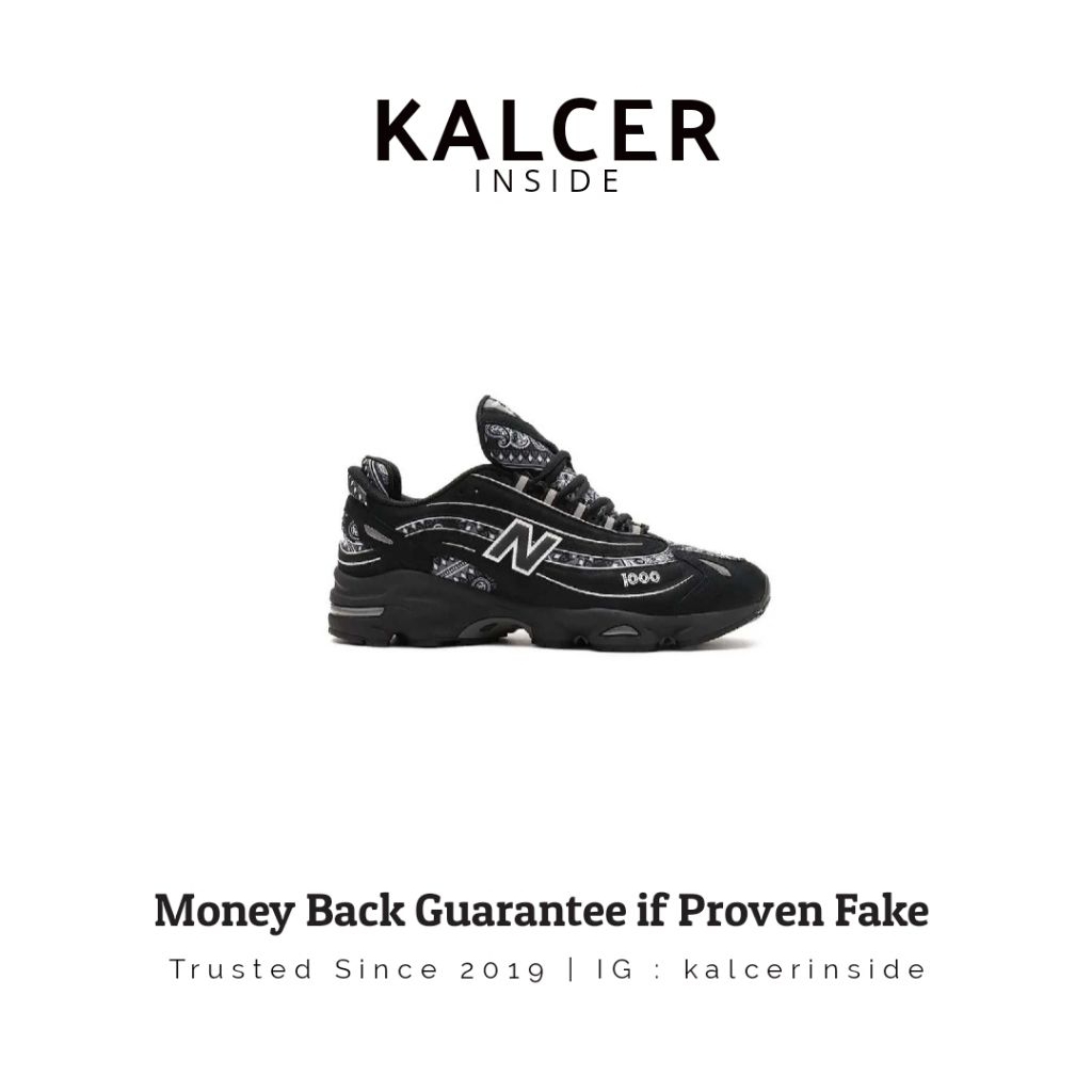 New Balance 1000 x Atmos Bandhnu Black (100% ORIGINAL)
