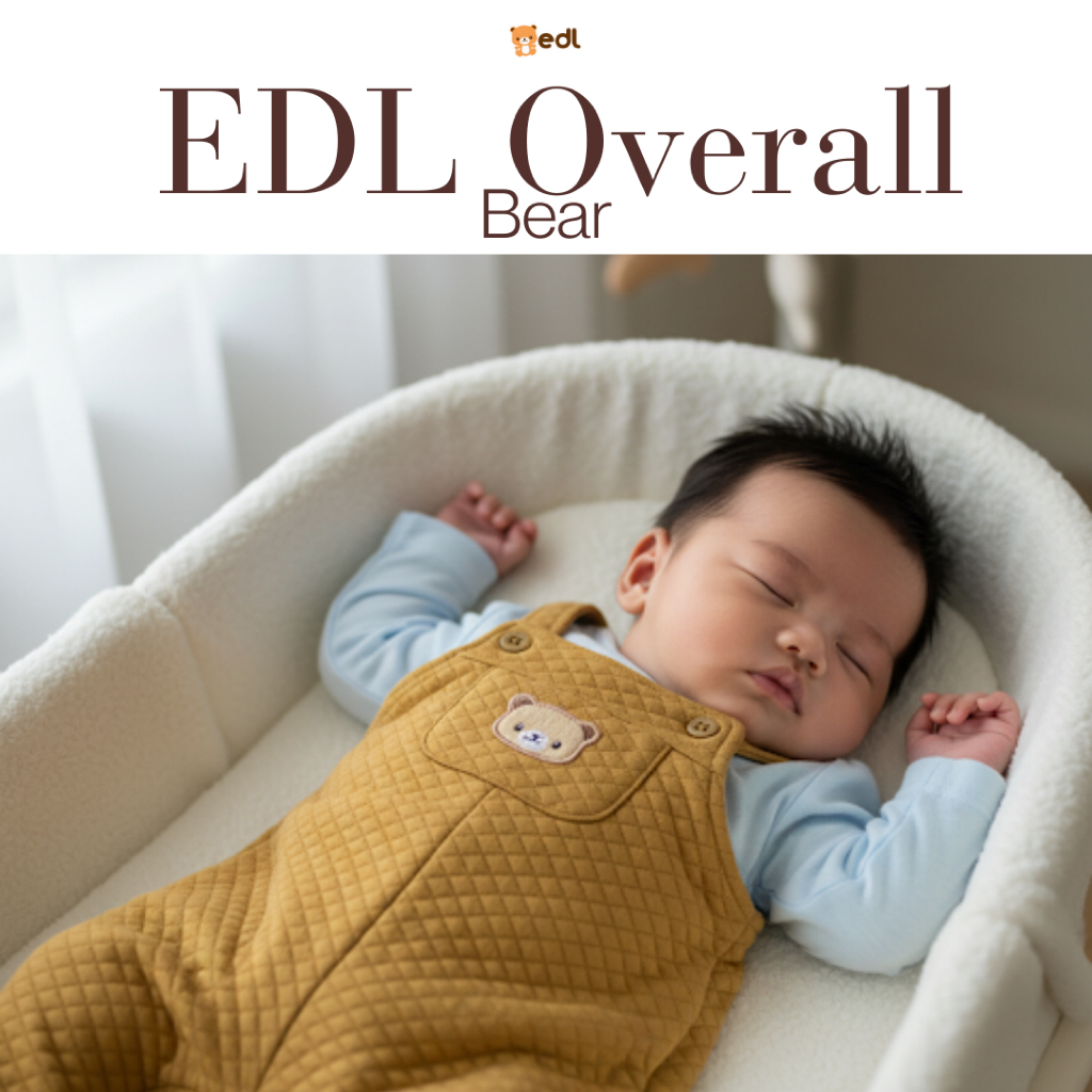 EDL Baby - Overall Baby Bayi Newborn Laki Laki Perempuan usia 0-9 bulan