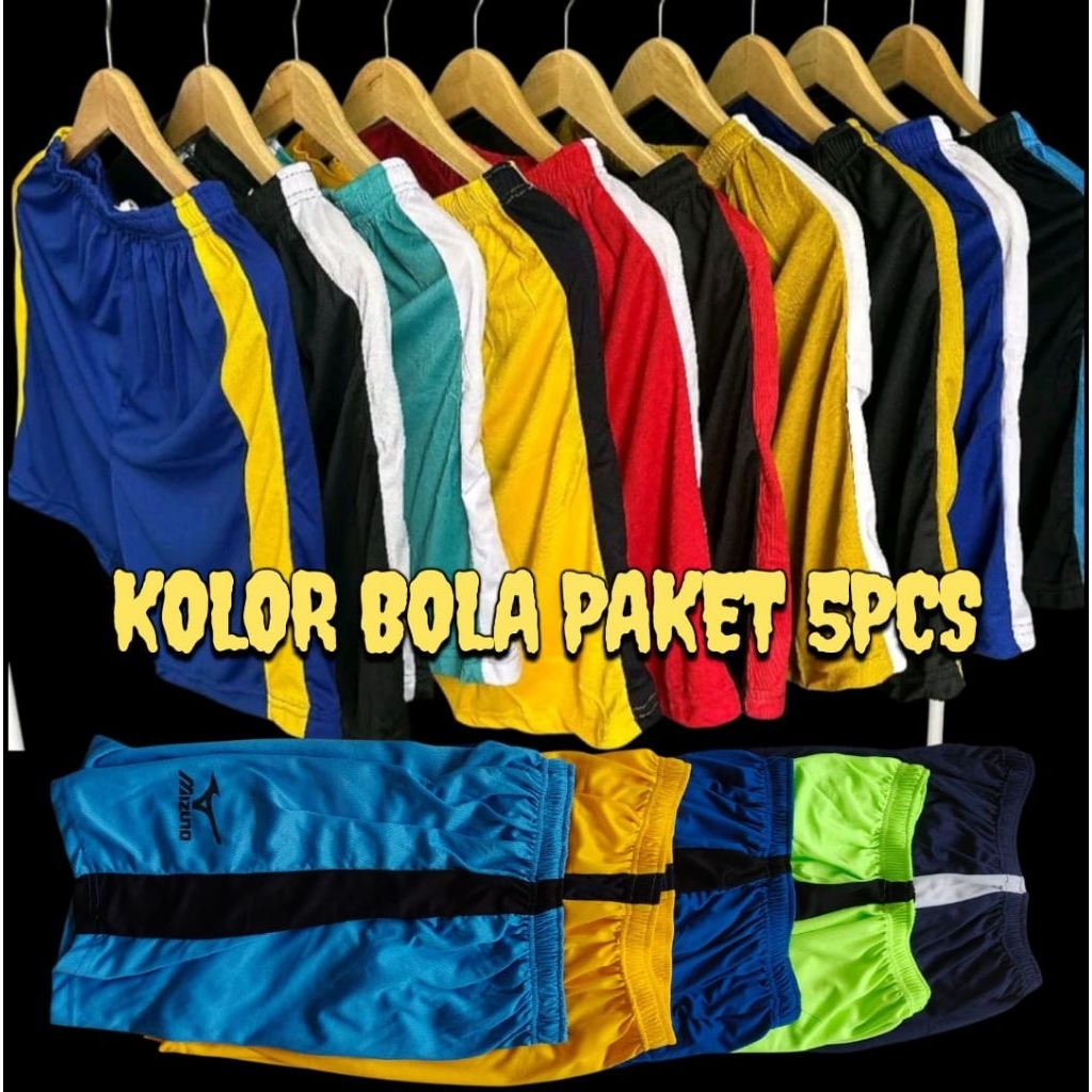 PAKET HEMAT 5PCS Celana kolor bola dewasa termurah/Celana kolor santai/kolor bola dewasa