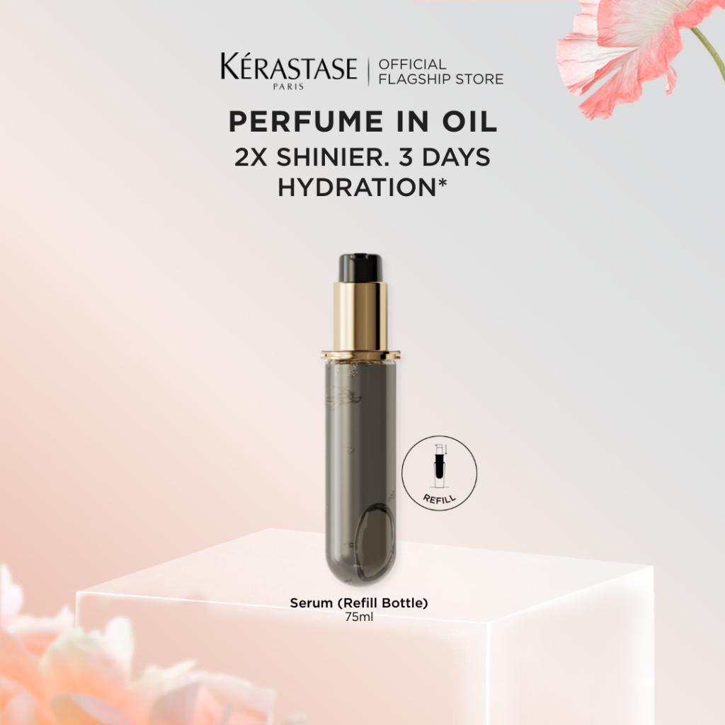 Kerastase Chronologiste Hair Oil 75ml (Refill Bottle) Hair Perfume in Oil - Parfum Rambut dan Serum 