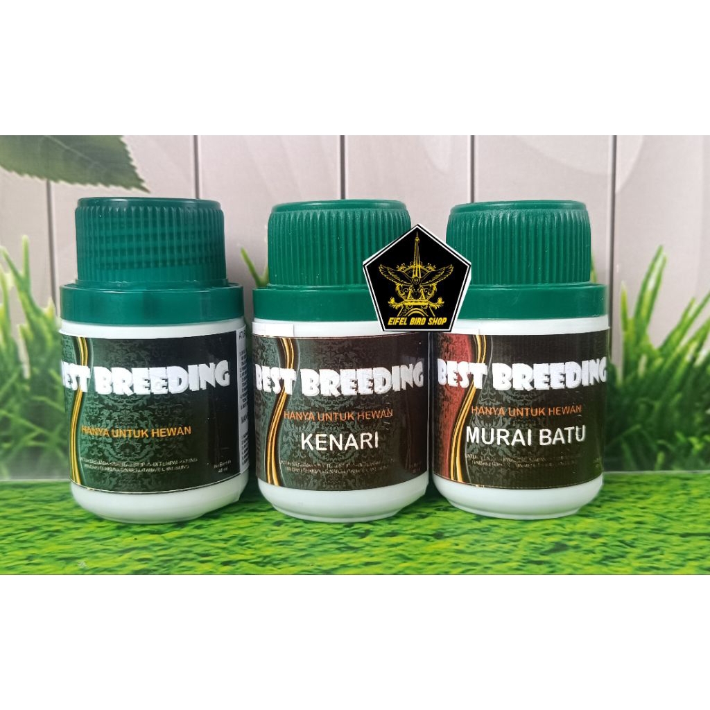 BEST BREEDING 40ML VITAMIN TERNAK BURUNG breeding burung