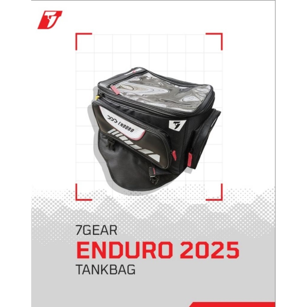 Tas motor tankbag 7gear Enduro tankbag touring