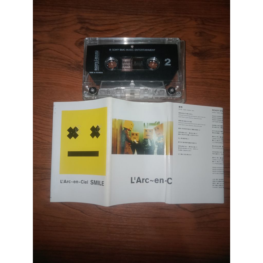 kaset pita larc en ciel smile