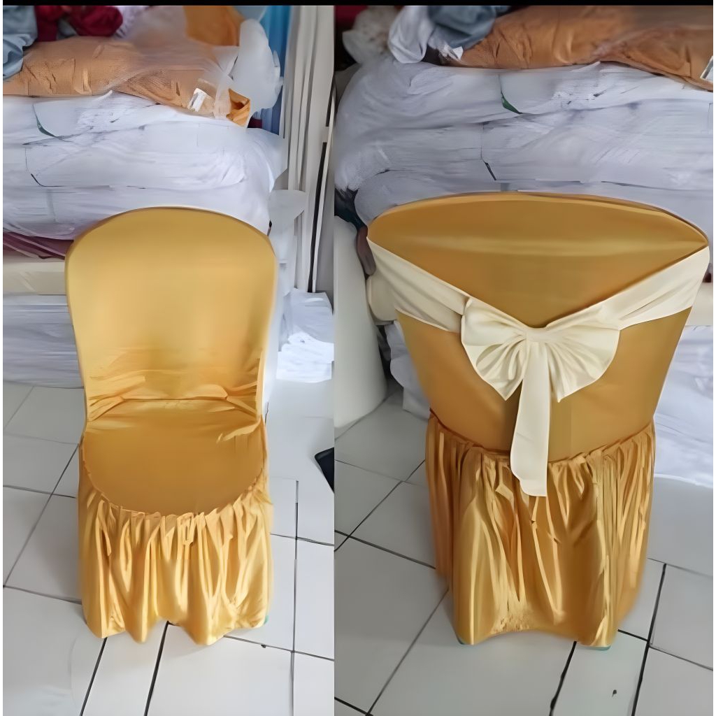Sarung kursi napoly 101,102,100 pita kain filamin