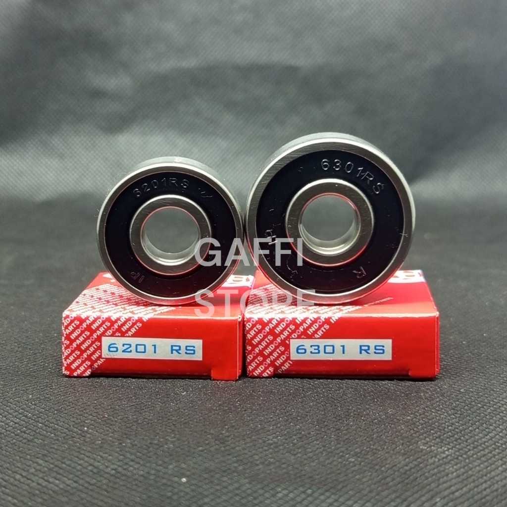 BEARING RODA BELAKANG INDOPART KARISMA SUPRA X 125 TROMOL REVO ABS BLADE laher 6201 & 6301