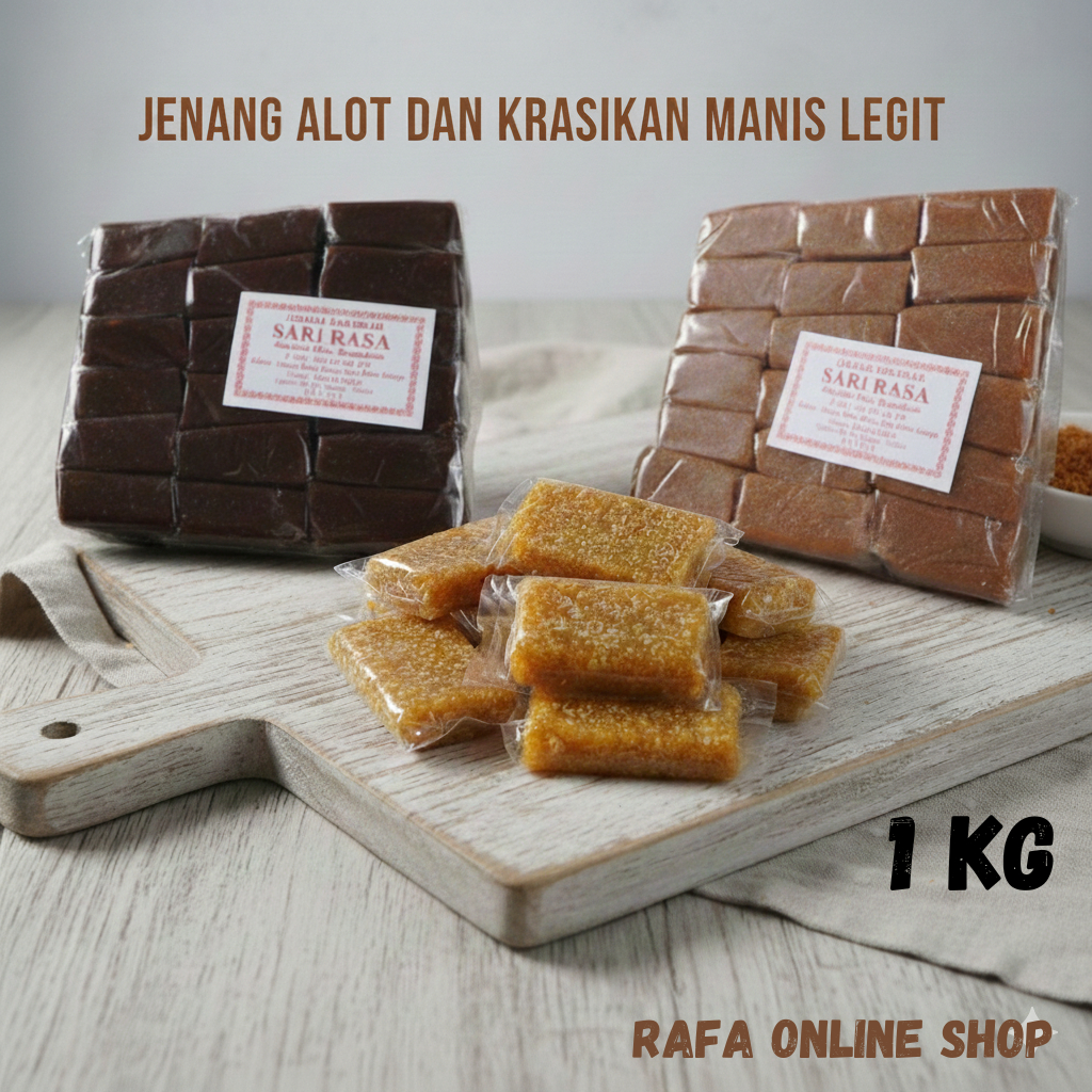 Jenang Alot & Krasikan / Oleh Oleh Jogja / Sarirasa Oleh Oleh Khas Jogja 1 Kg