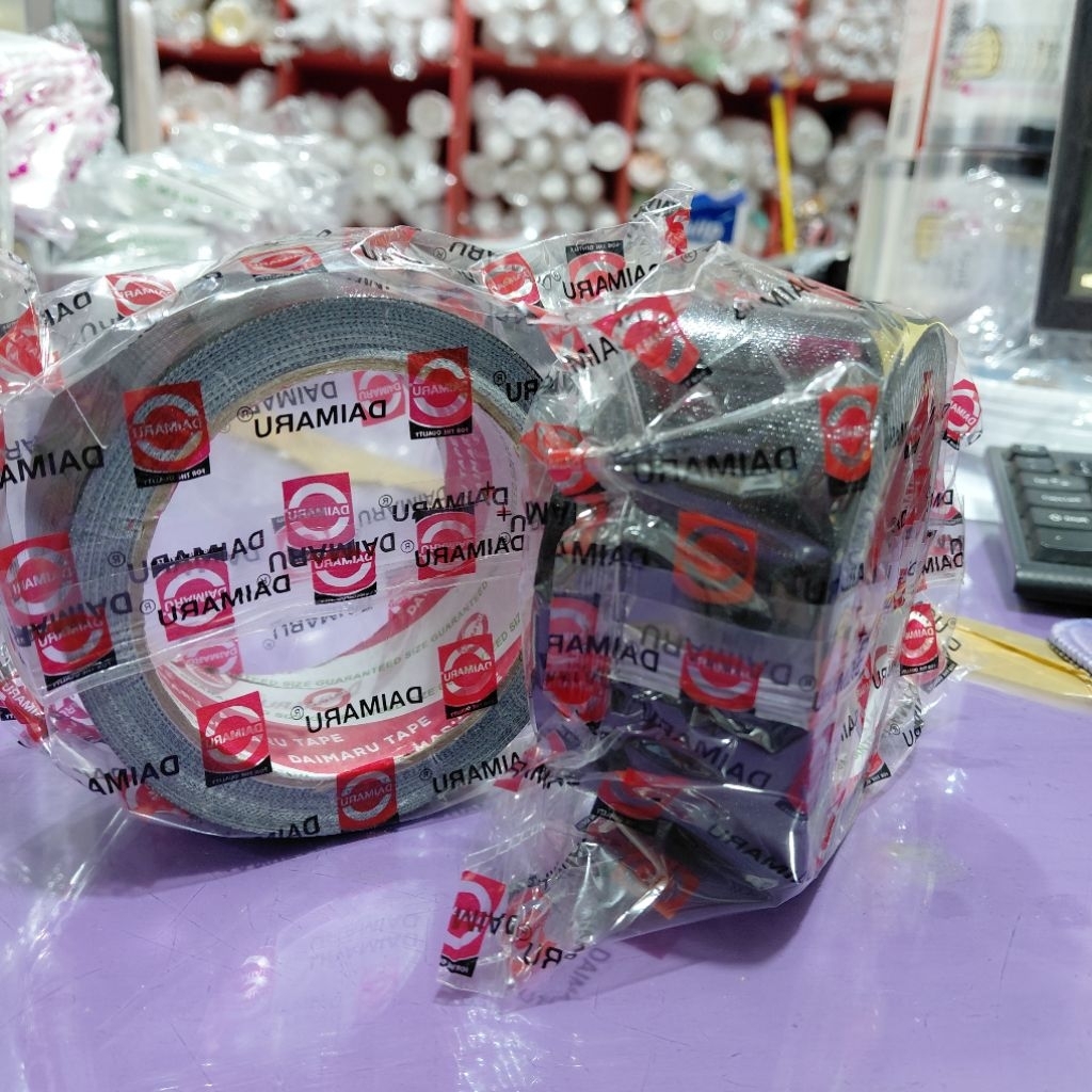 lakban hitam 48mm / lakban jilid