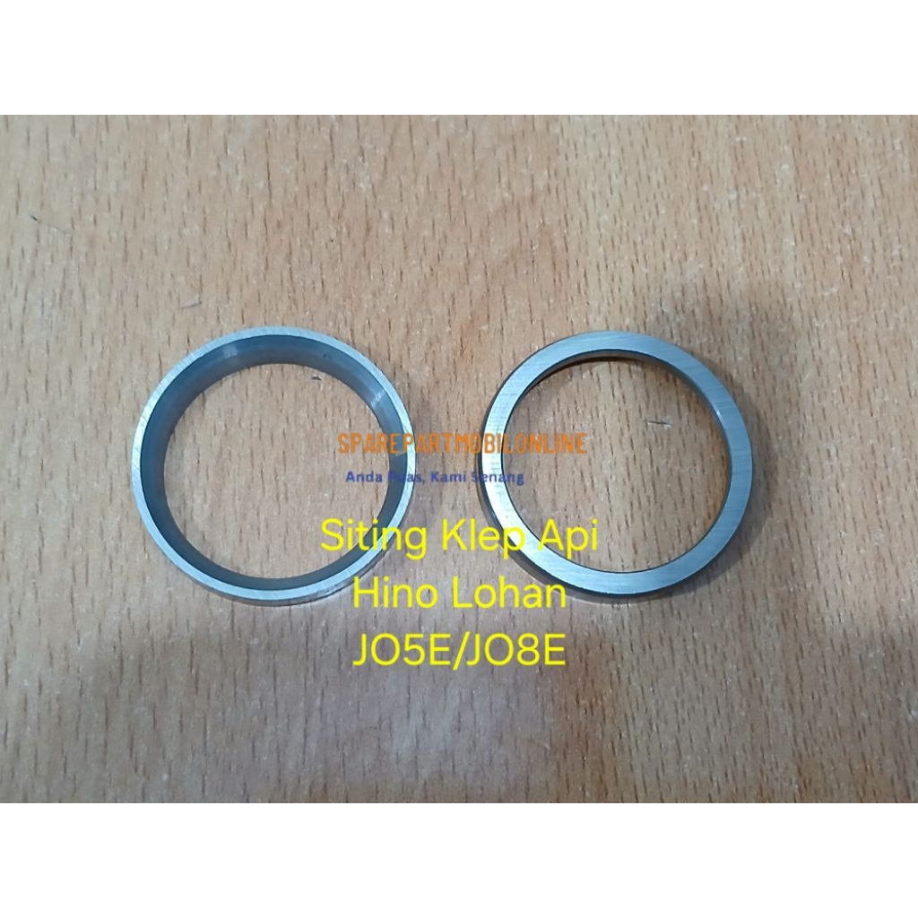 Insert seat seating valve exhaust exh siting klep api jo8e jo5e hino lohan 500 fm260ti fg235jd kobel