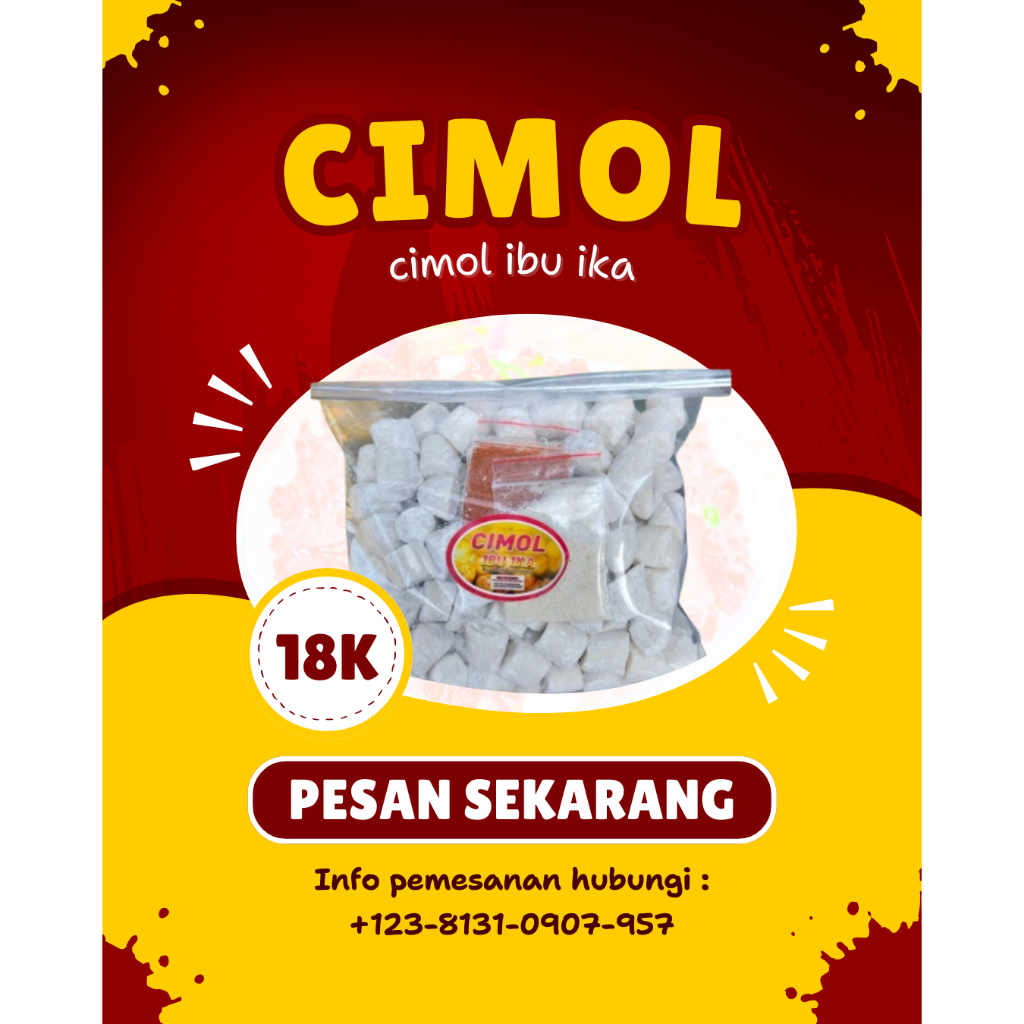 Cemilan Keluarga Cimol Goreng Ibu Ika TASIKMALAYA Enak Kenyal Dan Gurih Cocok Di Jadikan Saat Santai