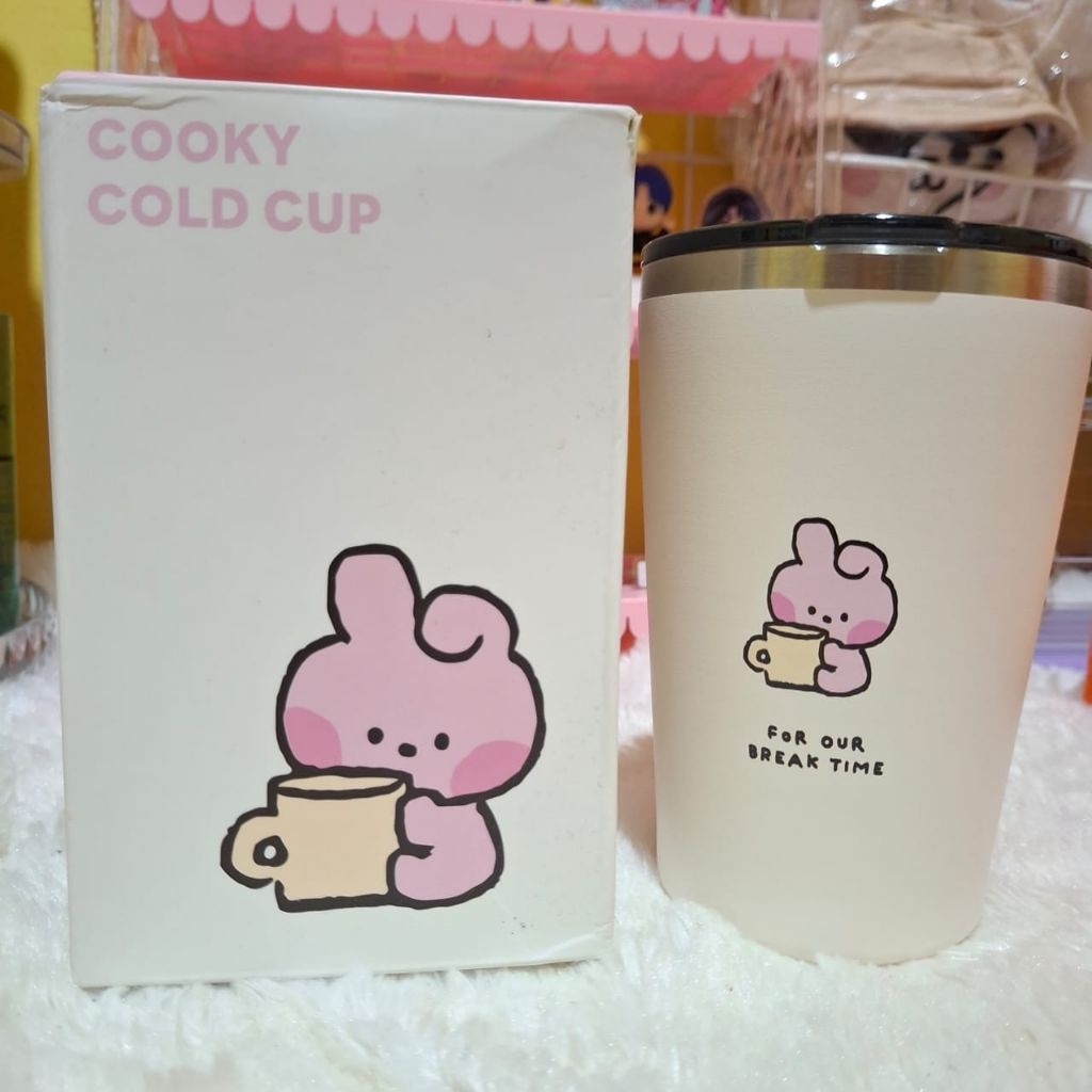 [READY STOCK] BT21 cooky cold cup tumblr jungkook BTS official
