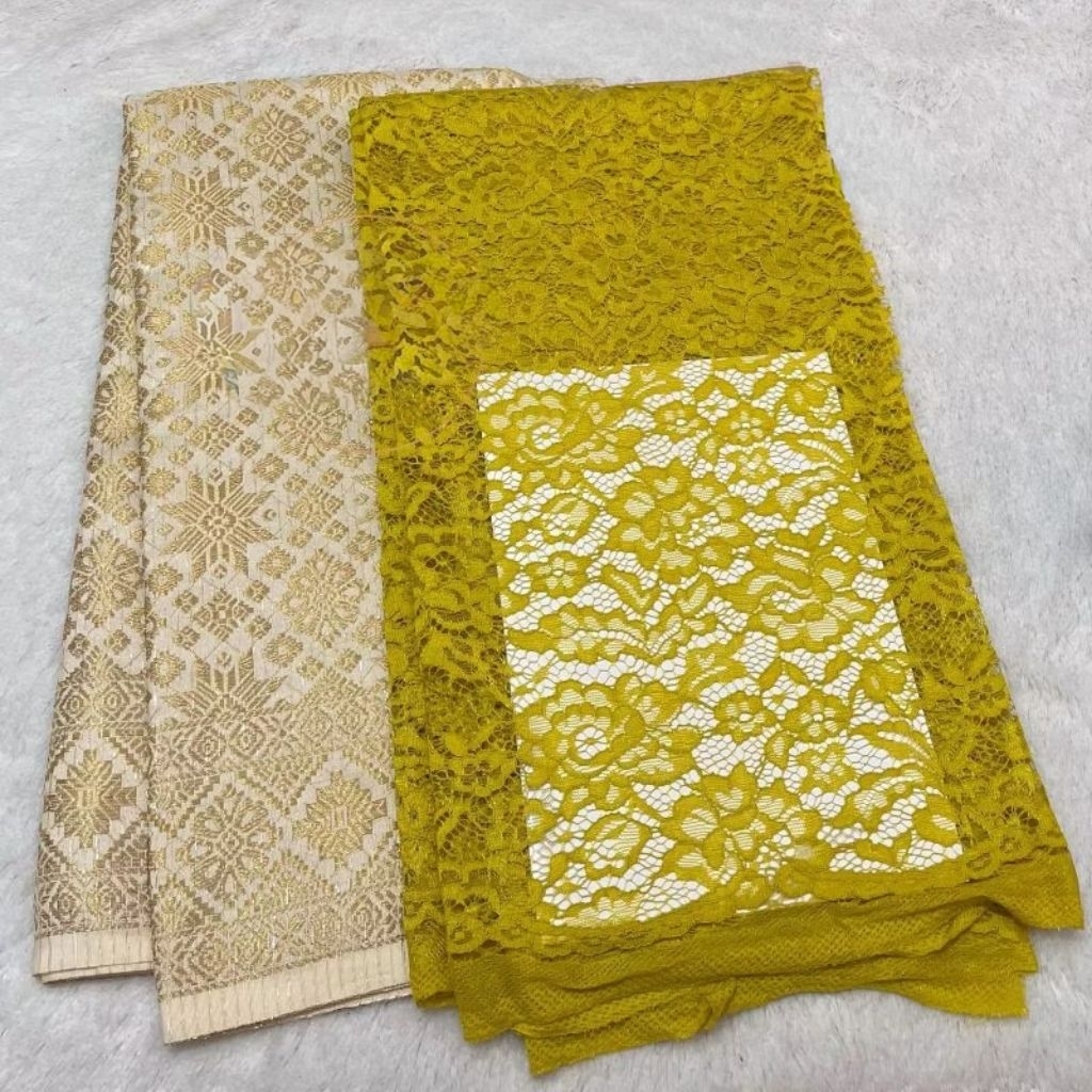 Set/Paket Bridesmaid Kain Songket & Brokat Cordnelly