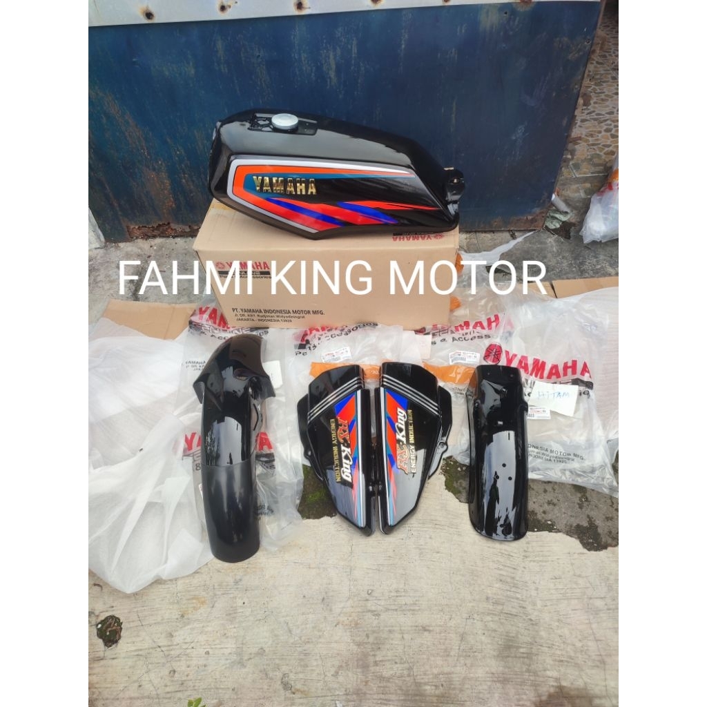 BODY BAJU SET RX KING MASTER 1997/1998 ORIGINAL YGP GRES BARU