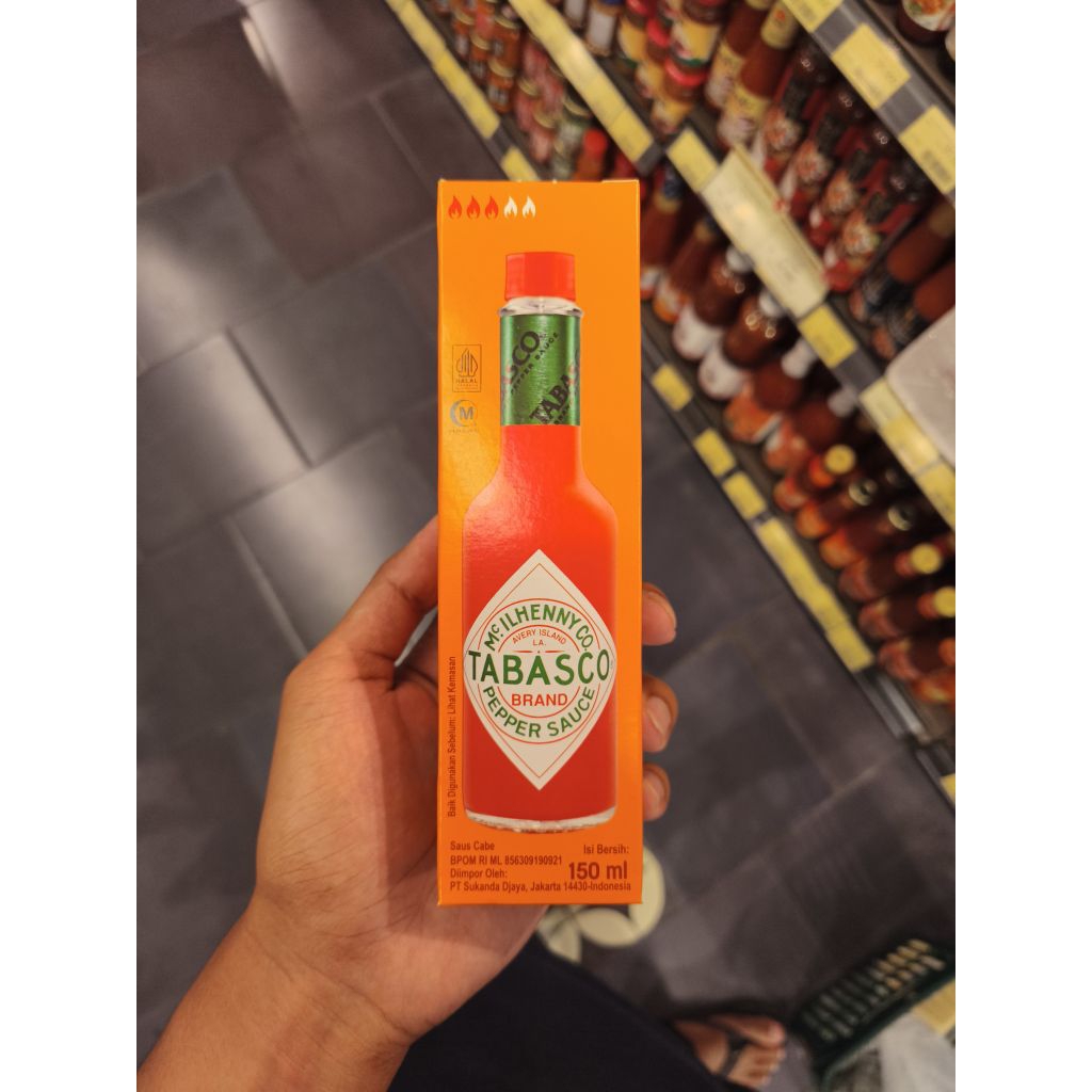 Mcilhenny tabasco paper sauce 150 ml