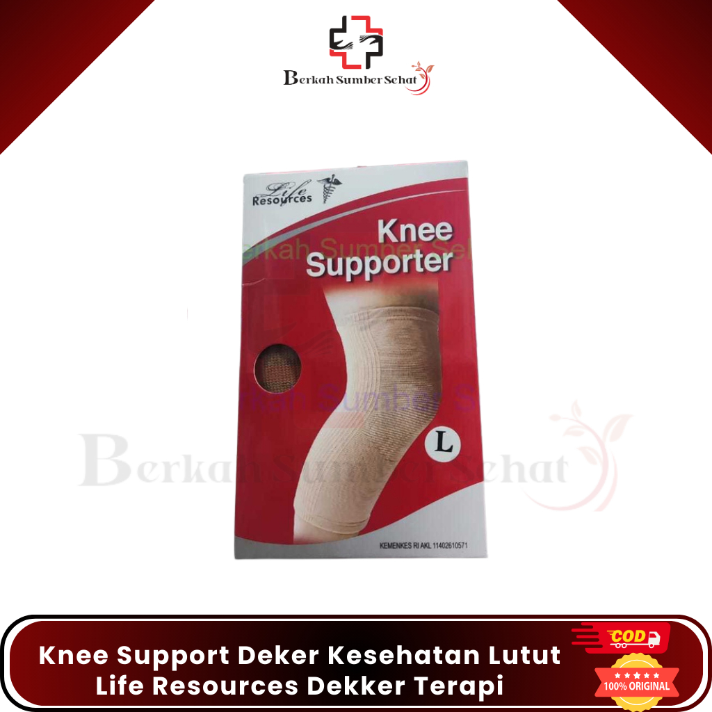 Knee Support Deker Kesehatan Lutut Life Resources Dekker Terapi