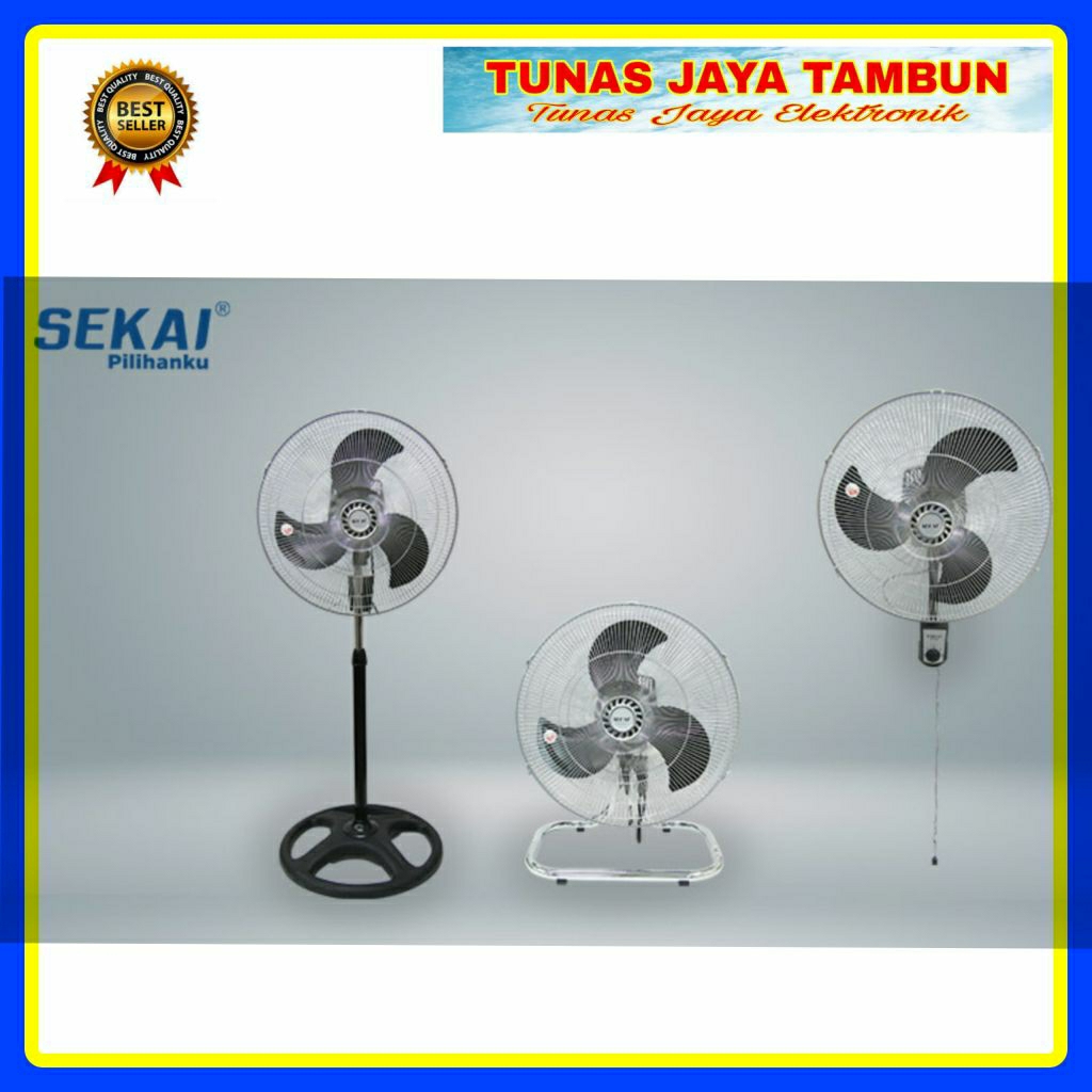 KIPAS ANGIN BERDIRI SEKAI 1851 / STAND FAN SEKAI IST 1851 / KIPAS ANGIN 3IN1 SEKAI