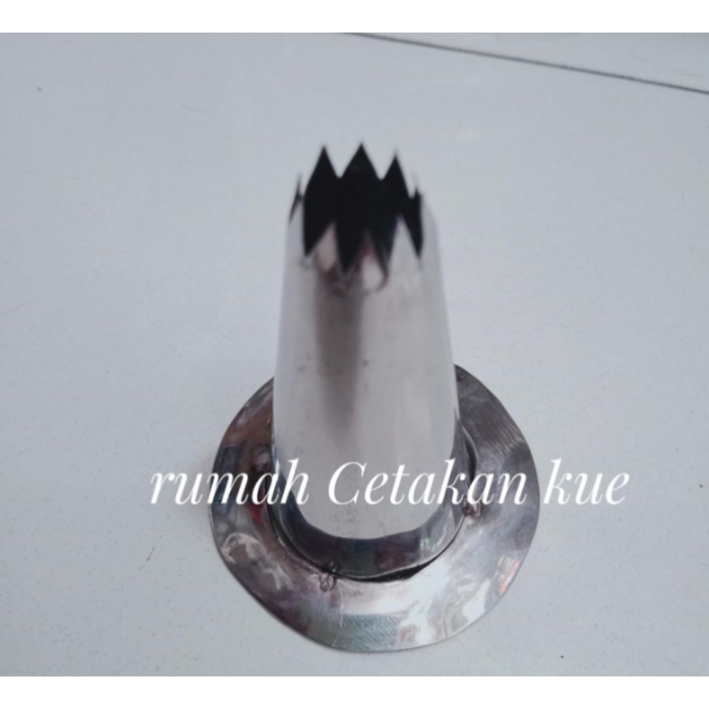 cetakan kue semprit / spuit topi