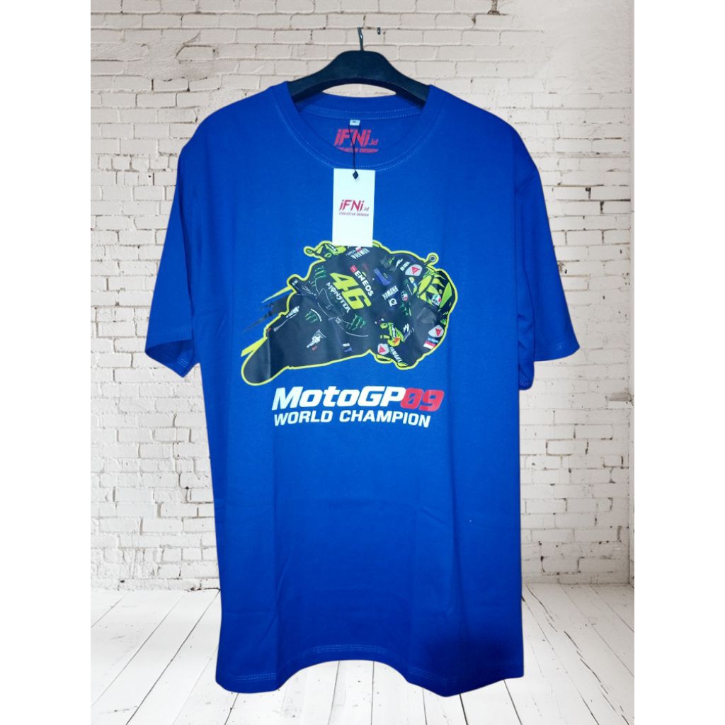Kaos motogp Valentino Rossi world champion
