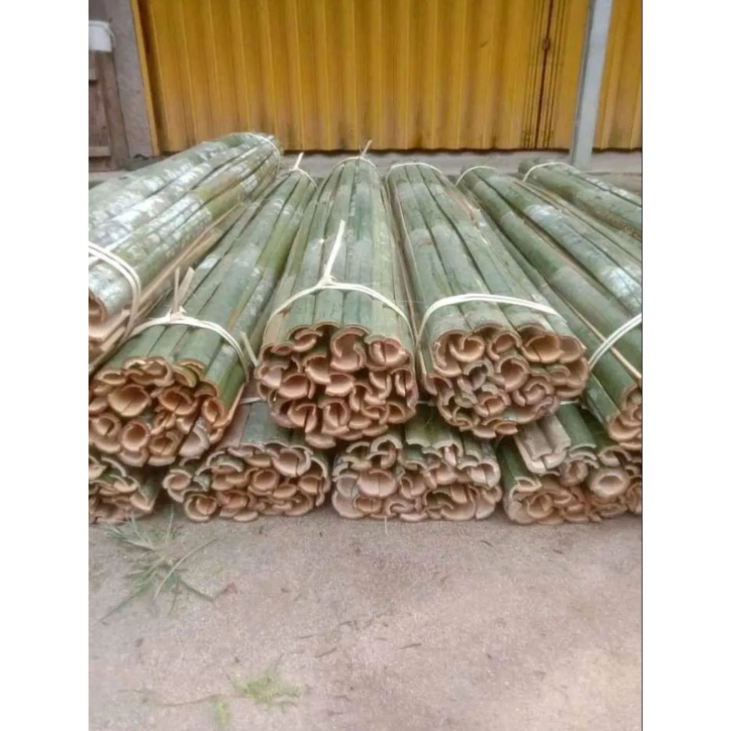 bambu belah cocok buat pagar