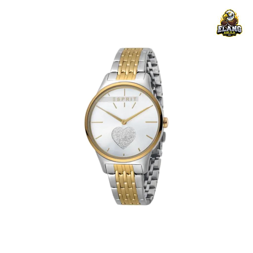 JAM TANGAN WANITA ESPRIT ES1L026M0235 SILVER GOLD ORIGINAL