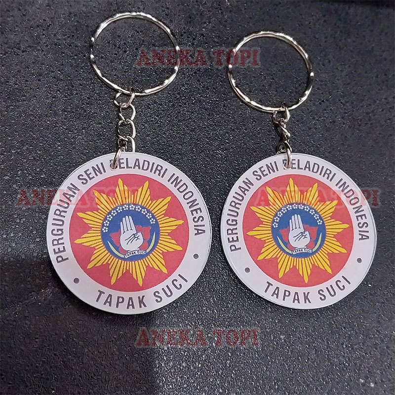 Gantungan Kunci Tapak Suci Ganci Logo Tapak Suci Keychain Akrilik - Aneka Topi